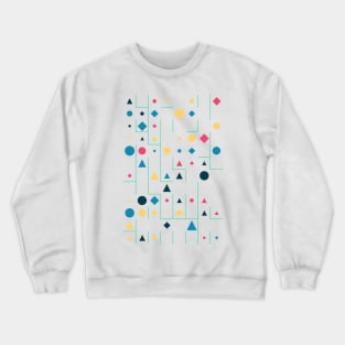 Amazing Geometric Animated Shape Pattern #5 Crewneck Sweatshirt